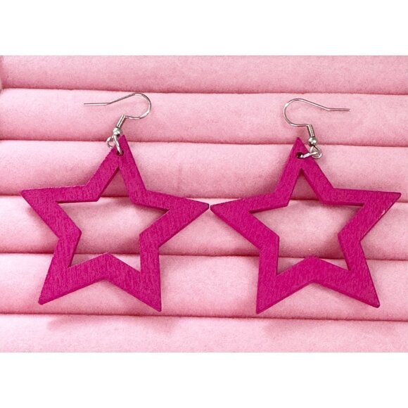 80's Vintage Retro Inspired Earrings by Jem - Picture 3 of 3